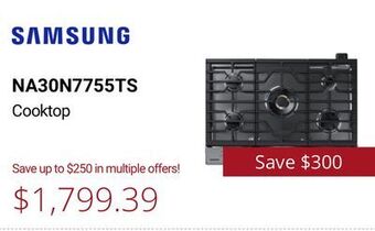 Canadian Appliance Source Samsung cooktop offer