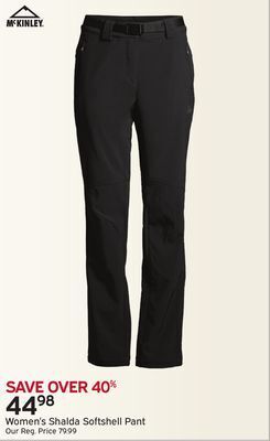 Atmosphere Mckinley women's shalda softshell pant offer