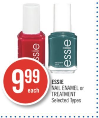 Shoppers Drug Mart Essie nail enamel or treatment offer