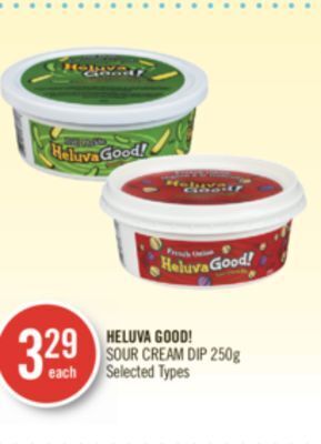 Shoppers Drug Mart Heluva good! sour cream dip offer