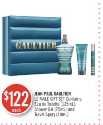 Shoppers Drug Mart Jean paul gaultier le male gift set offer