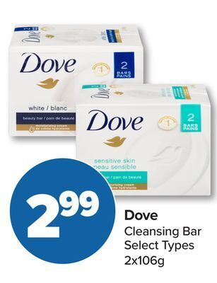 PharmaChoice Dove cleansing bar offer
