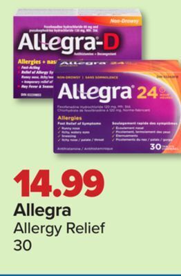 PharmaChoice Allegra allergy relief offer