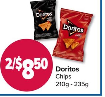 PharmaChoice Doritos chips offer
