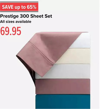 Linen Chest Prestige 300 sheet set offer