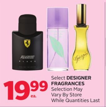 Rexall Select designer fragrances offer