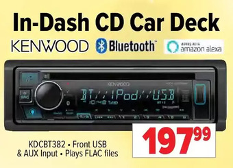 2001 Audio Video Kenwood in-dash cd car deck offer