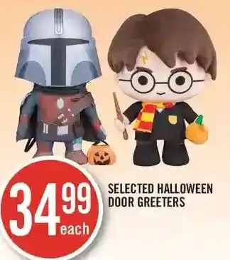 Shoppers Drug Mart Halloween door greeters offer
