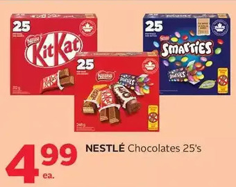 Rexall Nestlé chocolates offer