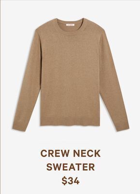 Joe Fresh Crew neck sweater offer
