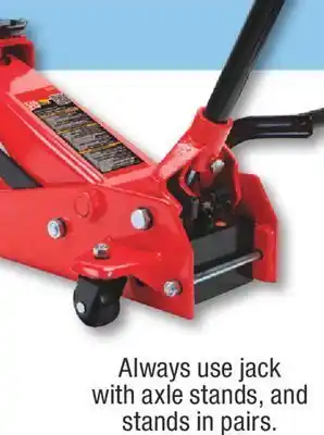 PartSource 3.5-ton quick jack offer