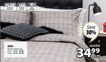 JYSK Aria duvet cover set offer