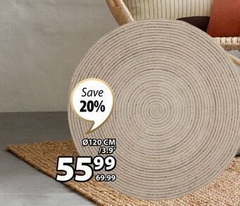 JYSK Sandeltre rug offer
