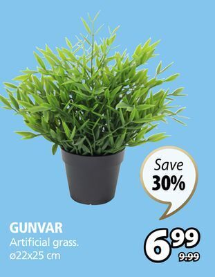 JYSK Gunvar artificial grass offer