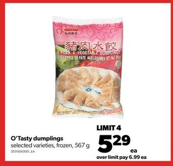 Real Canadian Superstore O'tasty dumplings, 567 g offer