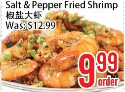 Bestco Food Mart Salt & pepper fried shrimp offer