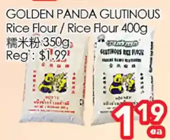 Superking Supermarket Golden panda glutinous rice flour/rice flour offer