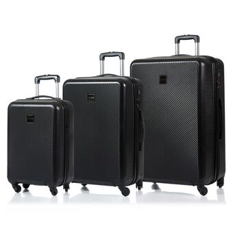 Best Buy Champs iconic collection 3 piece hard side luggage set offer