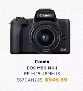 Henry's Canon eos m50 mkii ef-m 15-45mm is offer