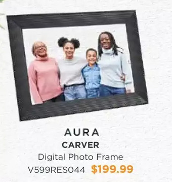 Henry's Aura carver digital photo frame offer