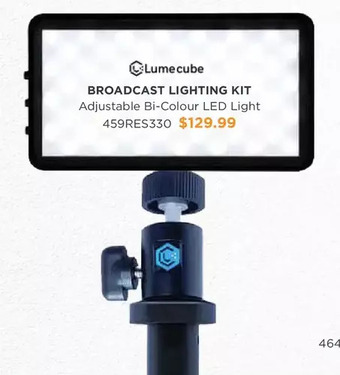 Henry's Lumecube broadcast lighting kit adjustable bi-colour led light offer