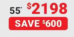 Visions Electronics Samsung 55" smart tv offer