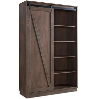The Brick Warren accent cabinet - walnut oak offer