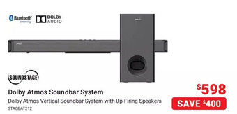 Visions Electronics Soundstage dolby atmos soundbar system offer