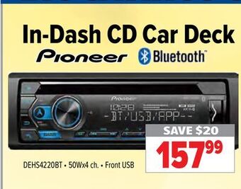 2001 Audio Video Pioneer in-dash cd car deck offer