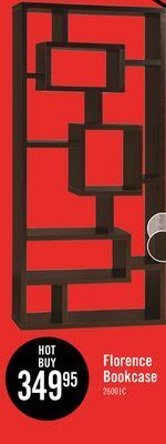 The Brick Florence bookcase - espresso offer
