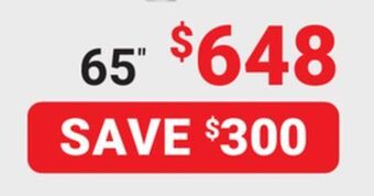 Visions Electronics Jvc 65" select series 4k uhd hdr android smart led tv offer