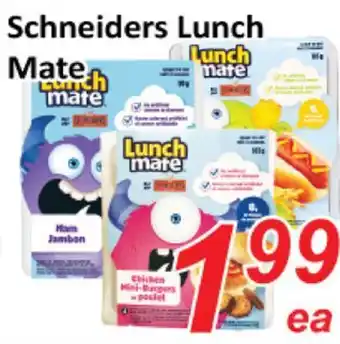 Seasons Foodmart Schneiders lunch mate offer