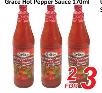 Seasons Foodmart Grace hot pepper sauce offer
