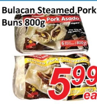 Seasons Foodmart Bulacan steamed pork buns offer