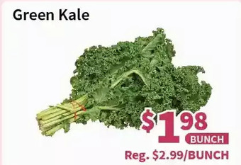 Blue Sky Supermarket Green kale offer