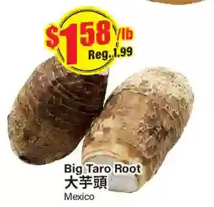 Btrust Supermarket Big taro root offer