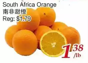Tone Tai Supermarket South africa orange offer