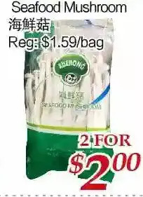 Tone Tai Supermarket Seafood mushroom offer