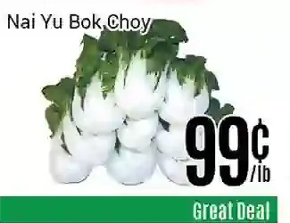 Nations Fresh Foods Nai yu bok choy offer