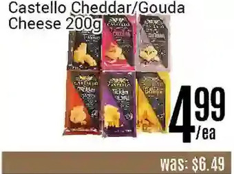 Nations Fresh Foods Castello cheddar/gouda cheese offer