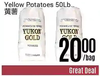 Nations Fresh Foods Yellow potatoes offer