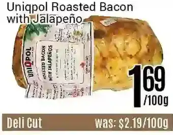 Nations Fresh Foods Uniqpol roasted bacon offer