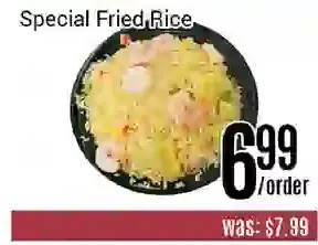 Nations Fresh Foods Special fried rice offer