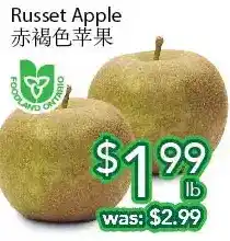 Ample Food Market Russet apple offer