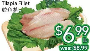Ample Food Market Tilapia fillet offer