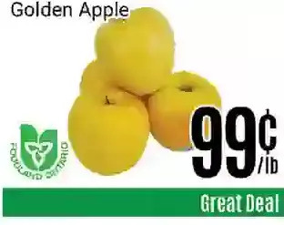 Nations Fresh Foods Golden apple offer