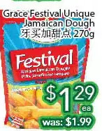 Ample Food Market Grace festival unique jamaican dough offer