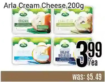 Nations Fresh Foods Arla cream cheese offer