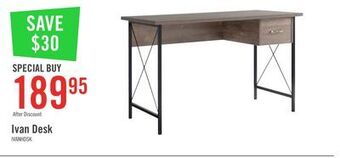 The Brick Ivan desk offer