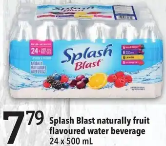 Freshmart Splash Blast Naturally Fruit Flavoured Water Baverage 24 x 500ml offer